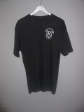 Sort T-shirt med logo