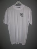 Hvid T-shirt med logo